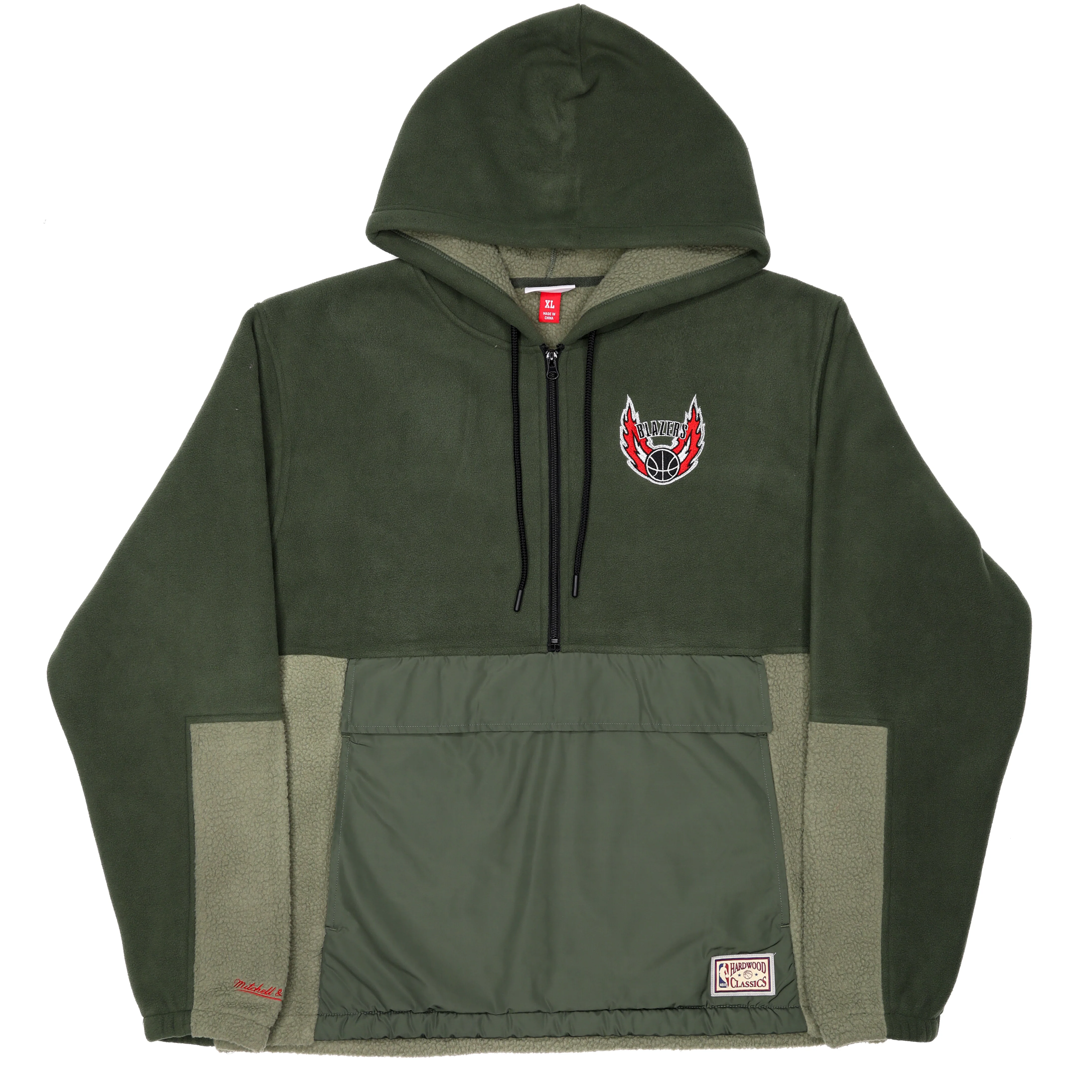 Mitchell & Ness Cozyfield Hooded Half-Zip Pullover