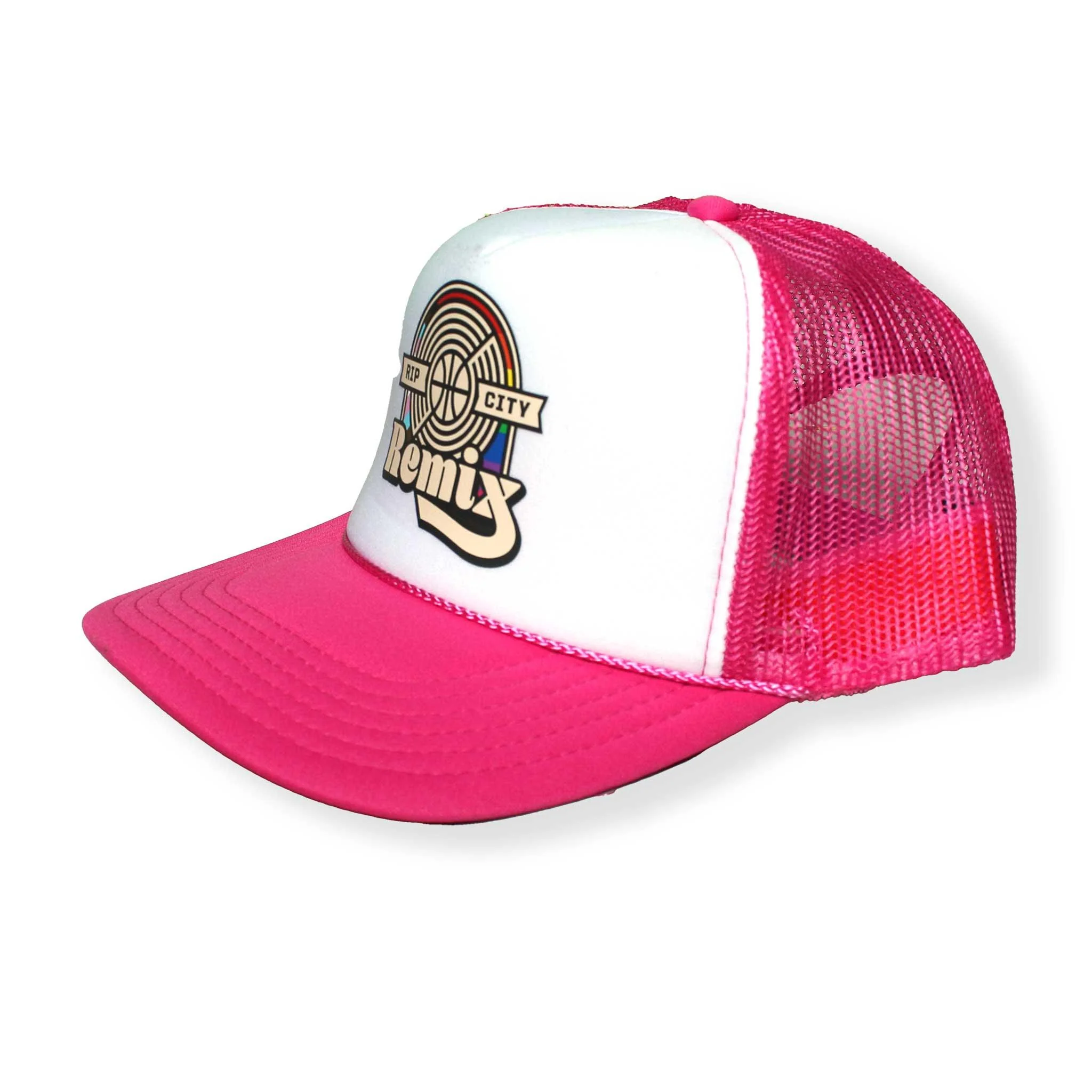 Rip City Remix Pink Pride Trucker Cap - Image 2
